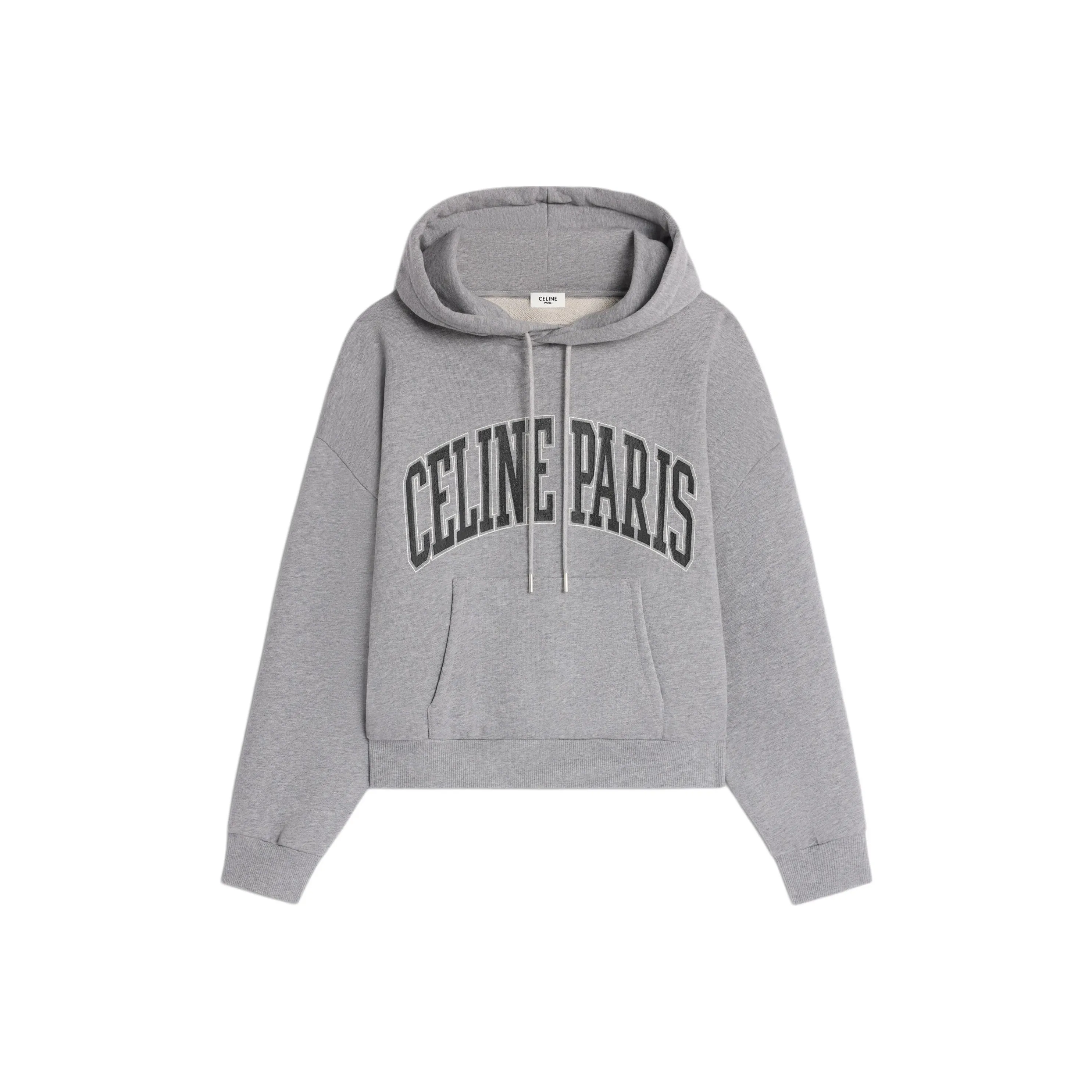CELINE Logo Printed Drawstring Hoodie