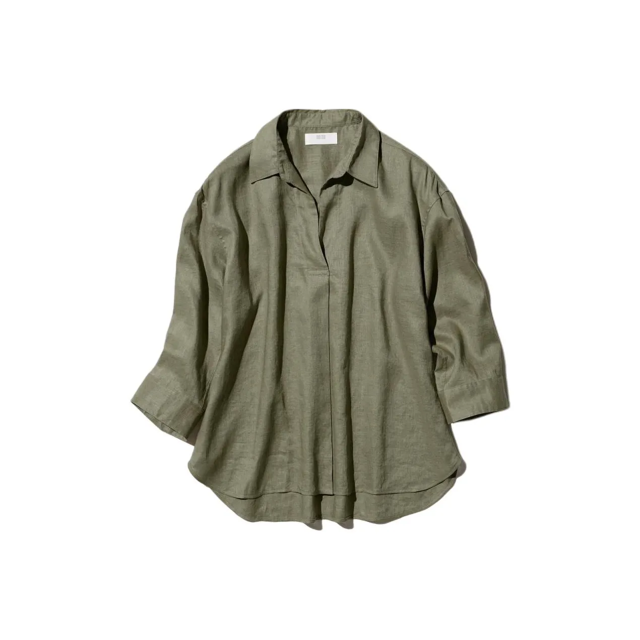 UNIQLO Оливковые Женские Рубашки