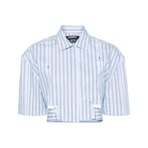 Jacquemus Синие Женские Рубашки