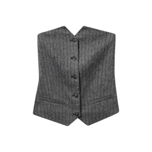 The. garment Темно-серый Женские Топы без бретелек