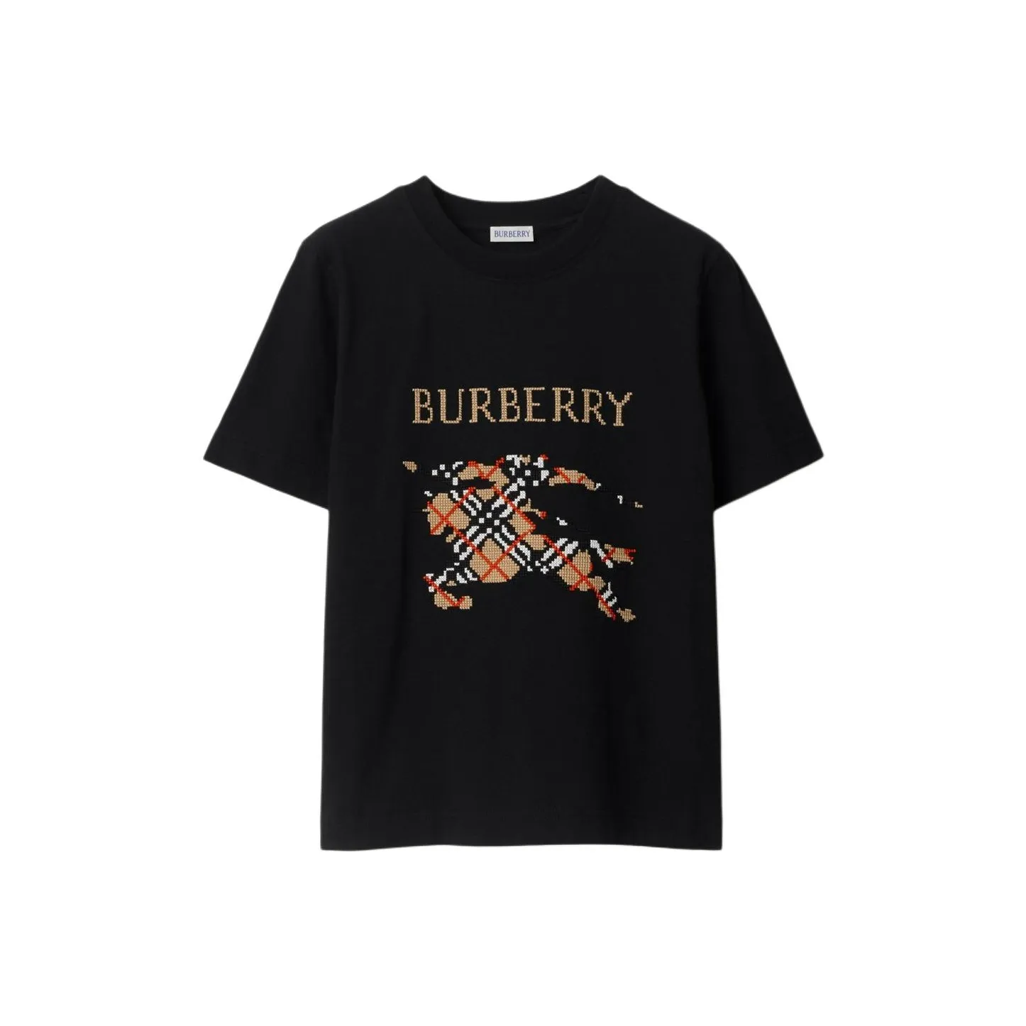 Burberry SS25 Стандартная T-рубашка Женская Черная