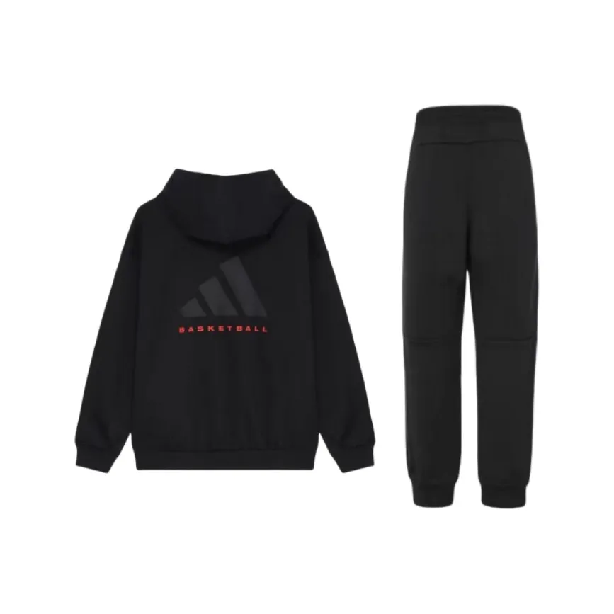 Adidas Повседневная Спортивная Одежда Унисекс Черный