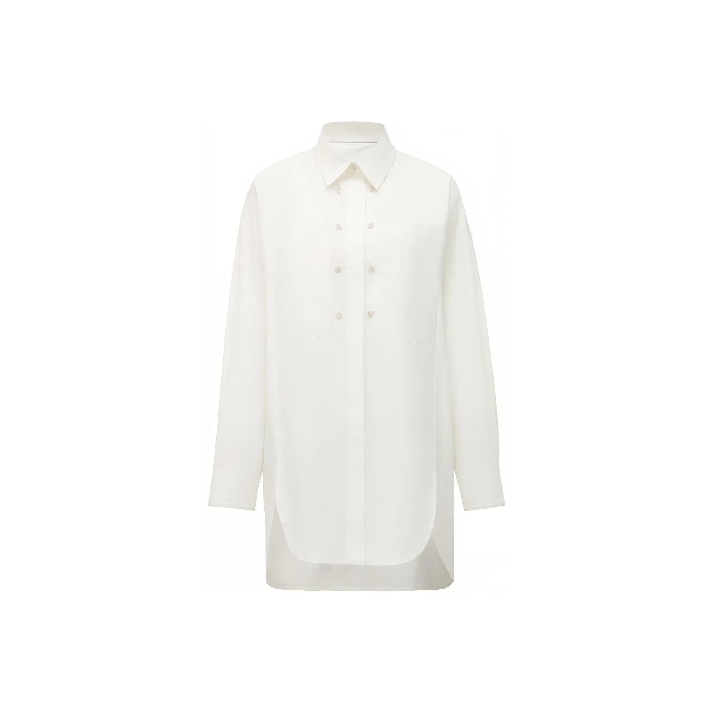 INITIAL WHT/Белый Женские Рубашки