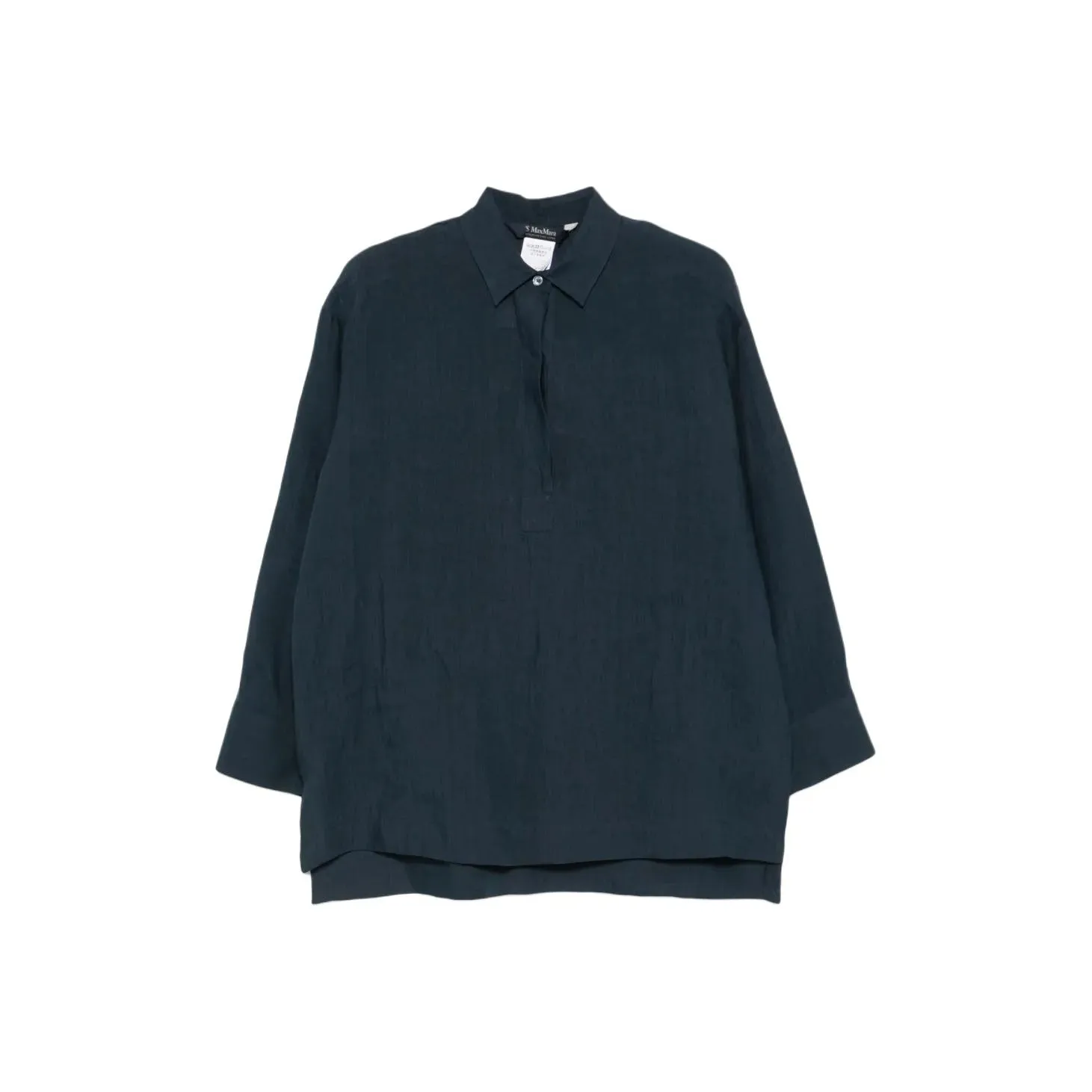 'S MAX MARA Varese Button Detailed Long Sleeved Top