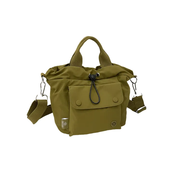 Gerlanx Nylon Fabric One Shoulder Handbag Regular Unisex Multicolor