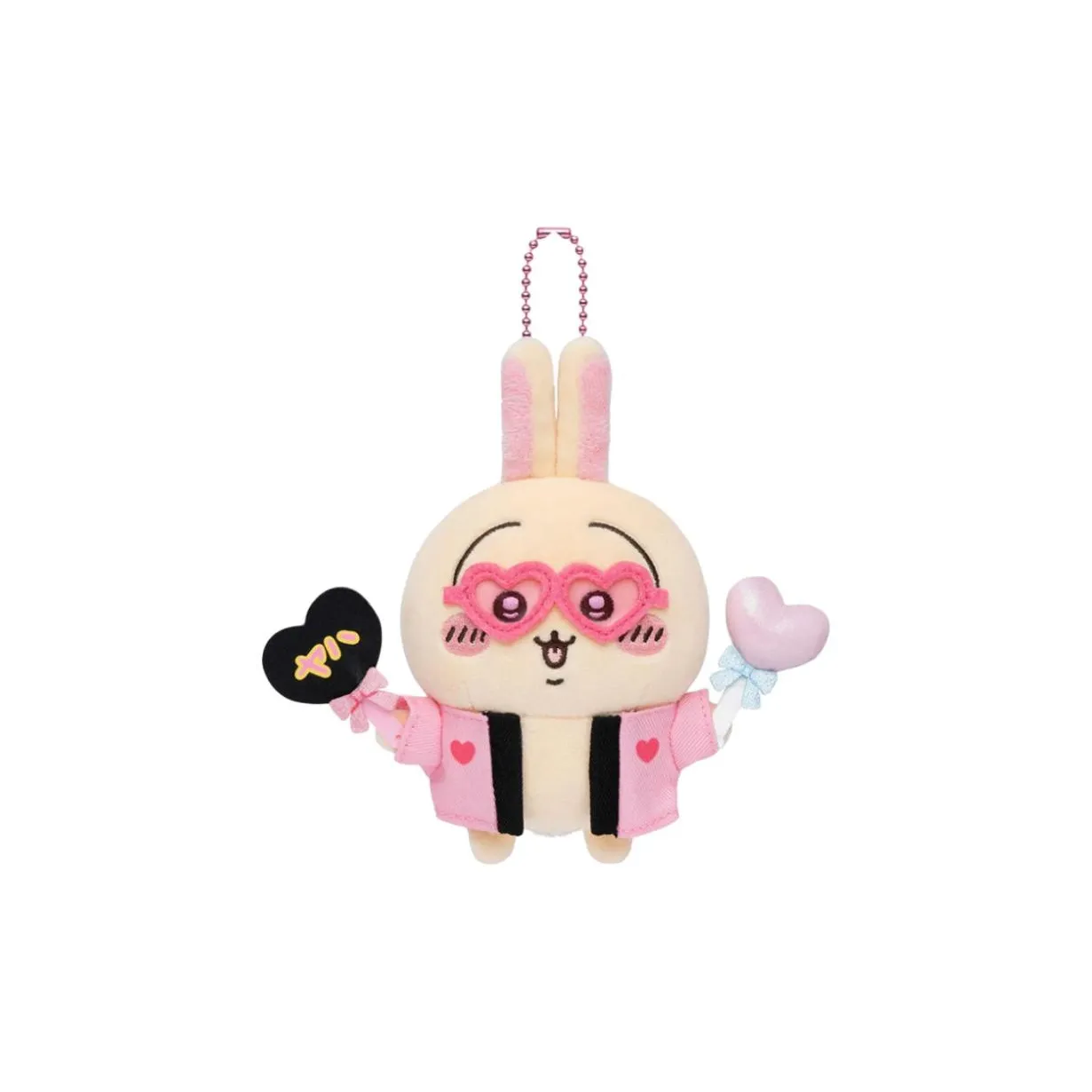 Chiikawa Полиэстер Bag Charm Сумка Аксессуар Унисекс Розовый