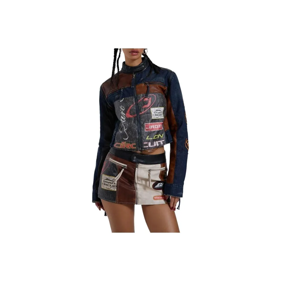 Jaded London Jackets Women's Multicolor