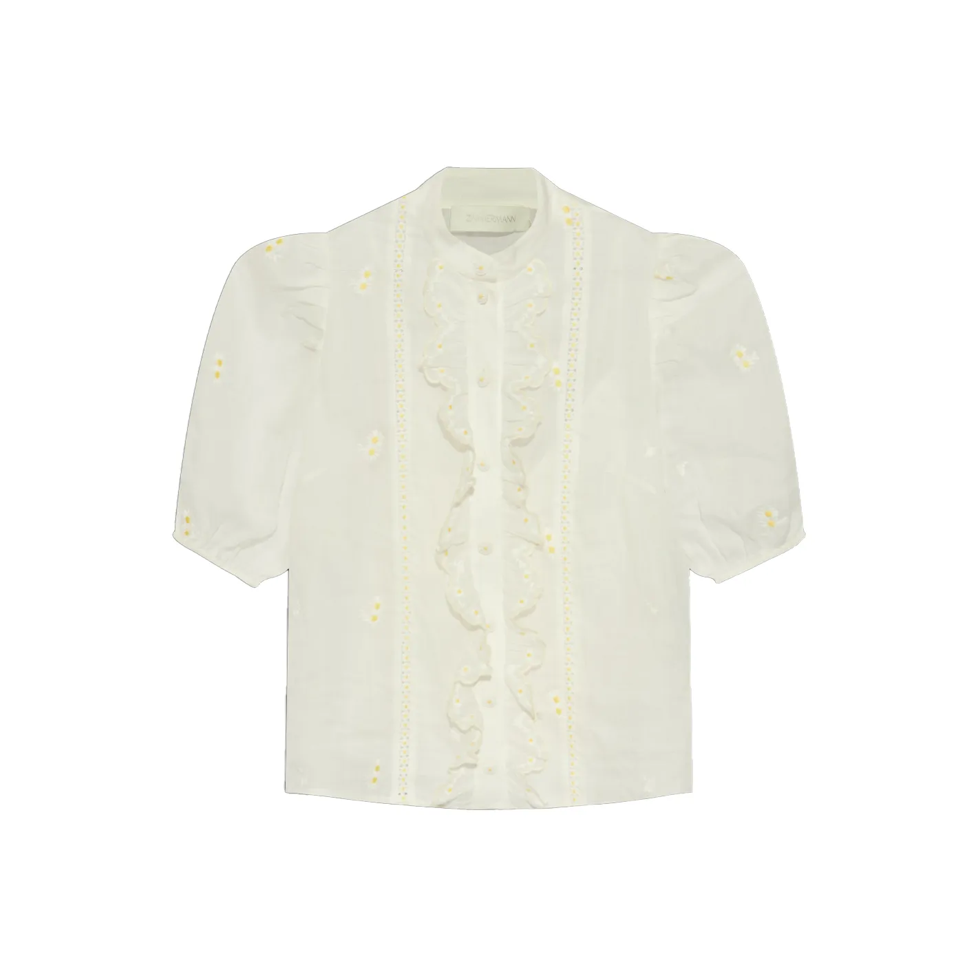 Zimmermann Acacia Embroidered Blouse