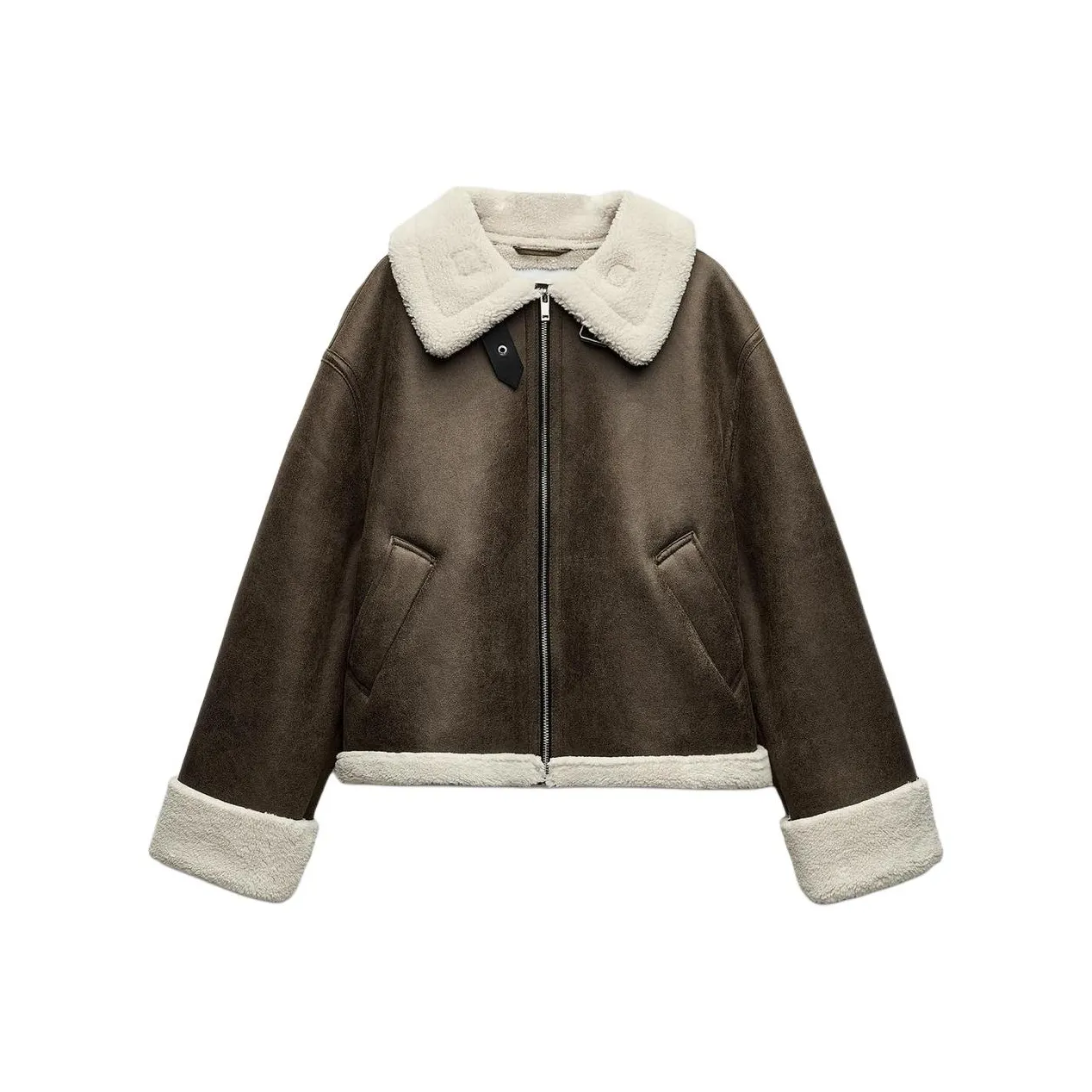 ZARA Jackets Coats Women's Khaki