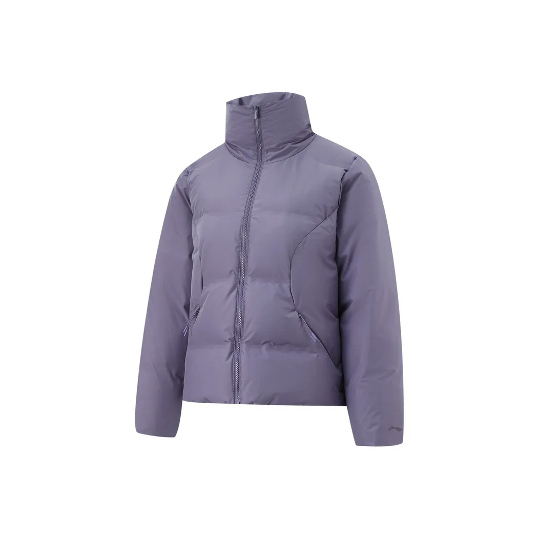 Лайнер Cropped Down Jacket Женский Raven Серый Фиолетовый