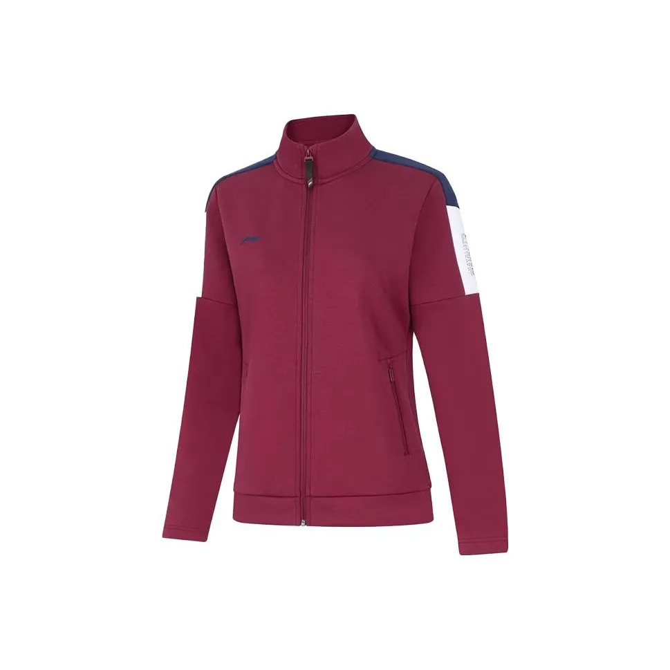 LINING Fitness Series Куртка Женская Ночной Вино Красный