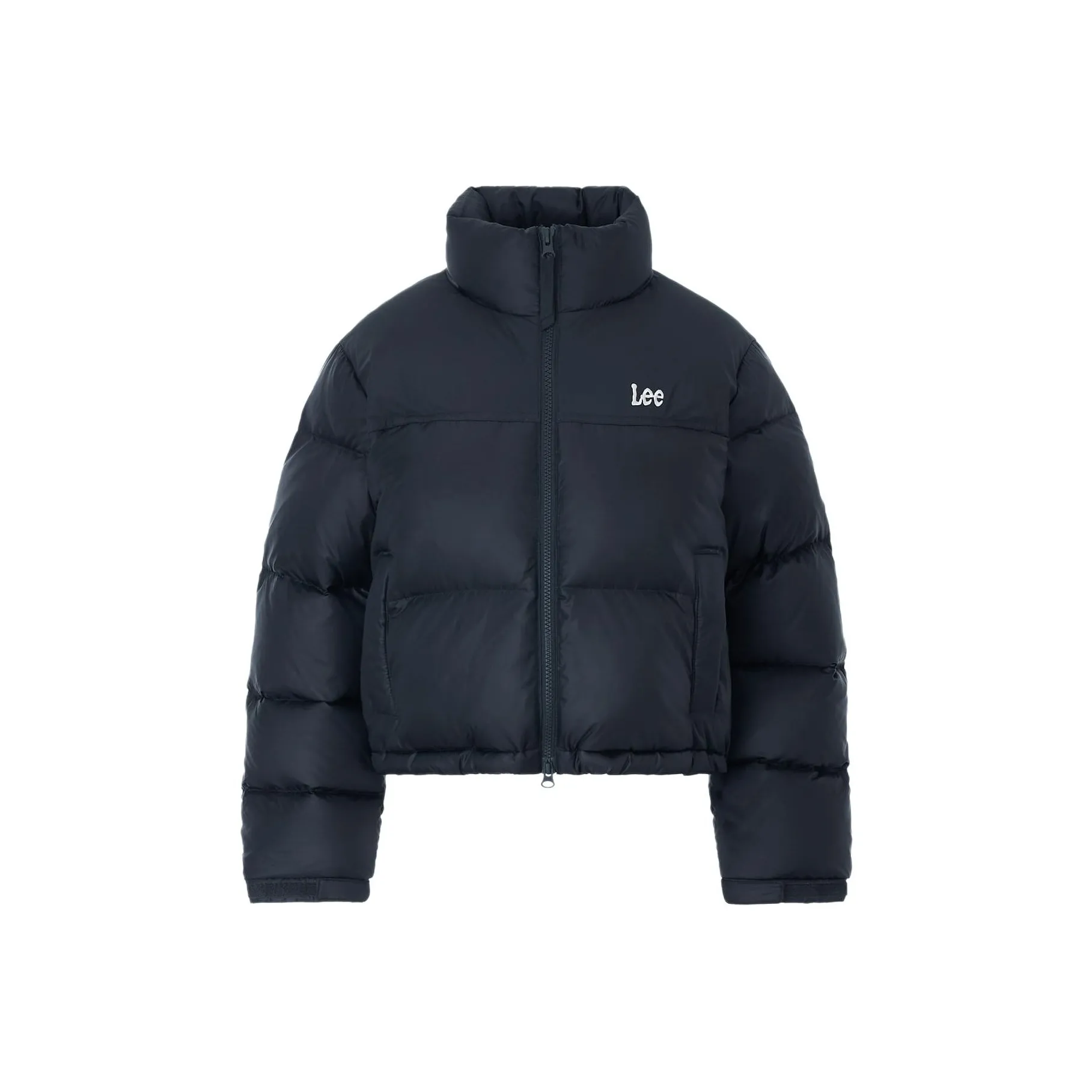 Lee Пуховик Женский Морской Синий