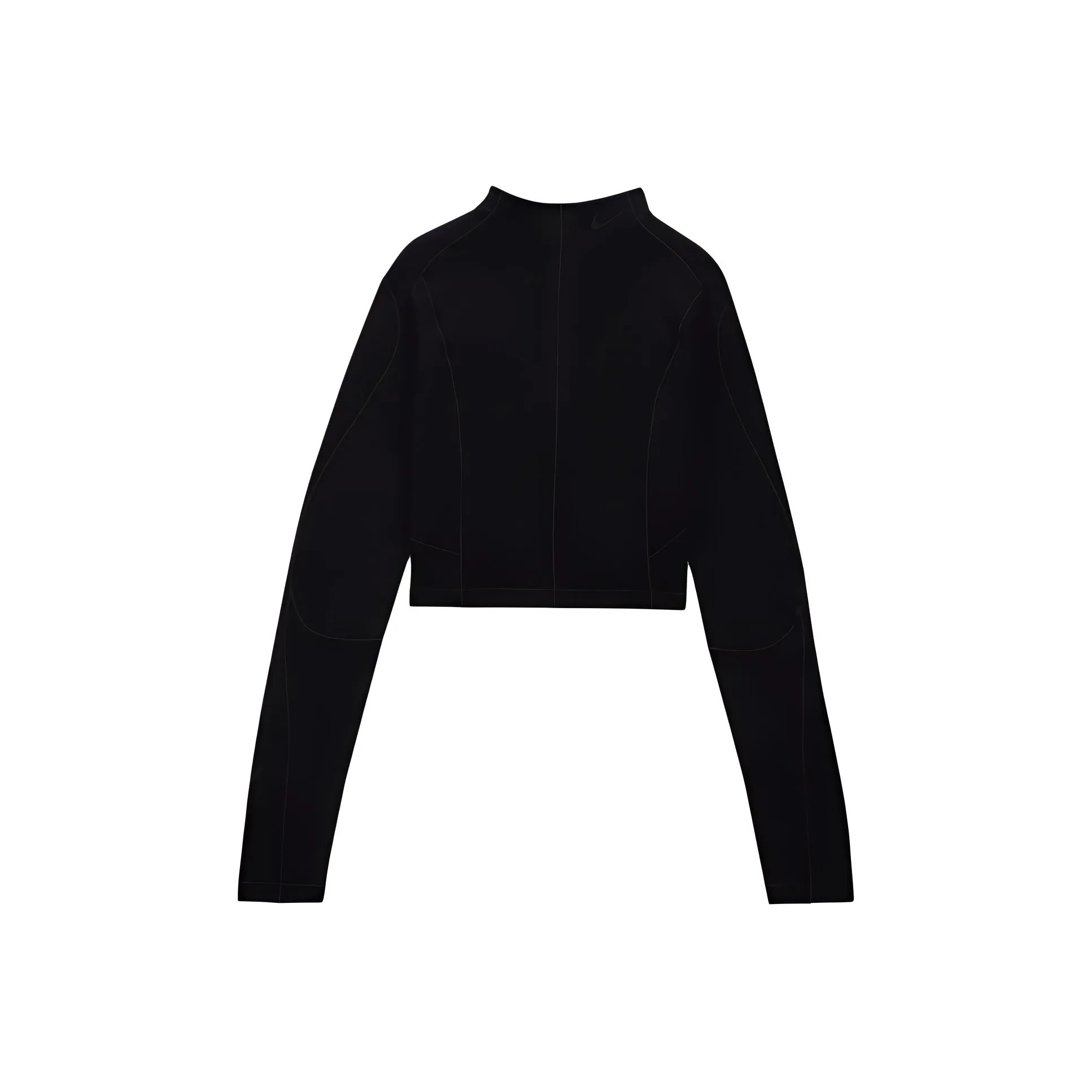 Nike x Off Белый FW23 Толстовка Азиатская версия Женские Черный