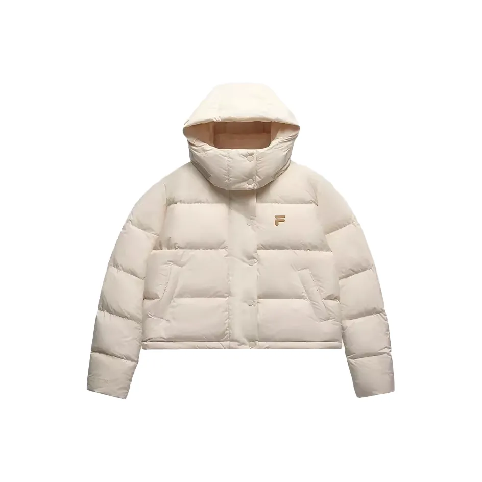 FILA FUSION FOB Down Jacket Women's Wheat Cream