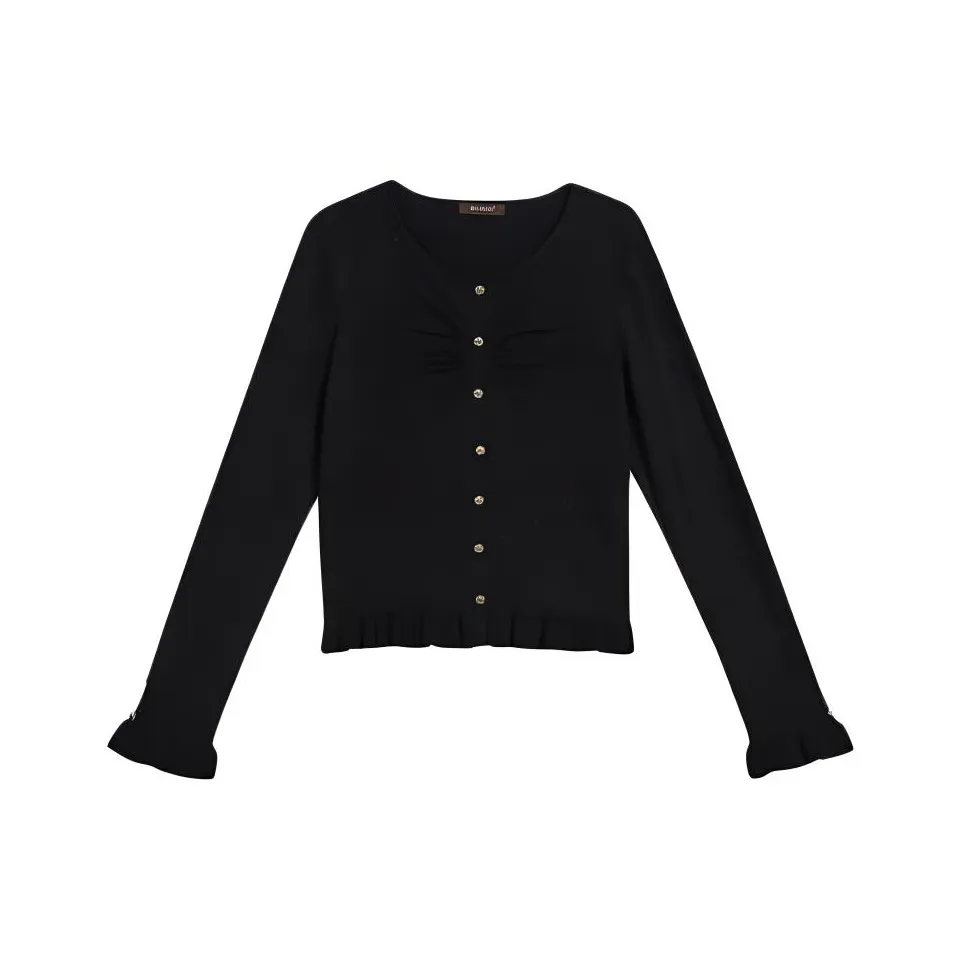 Yiner Черный Женский Трикотаж