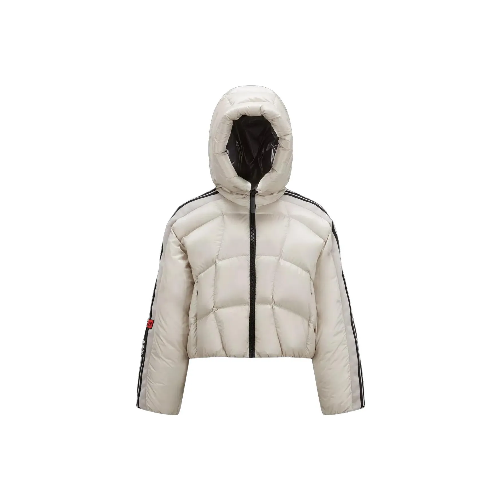 Moncler X Adidas Originals Fusine Short Down Jacket White