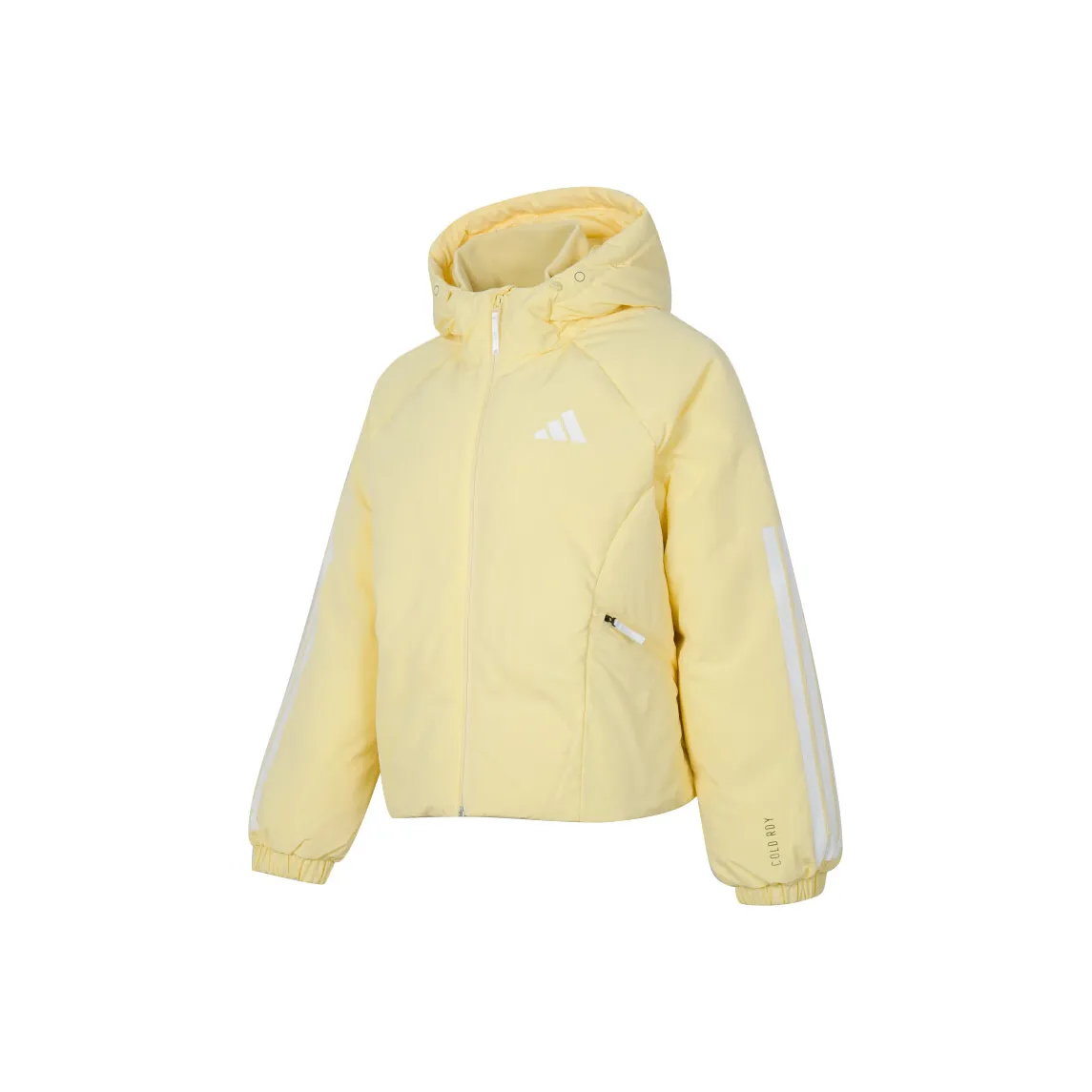 Adidas 3 Stripes Пуховик Женский Желтый