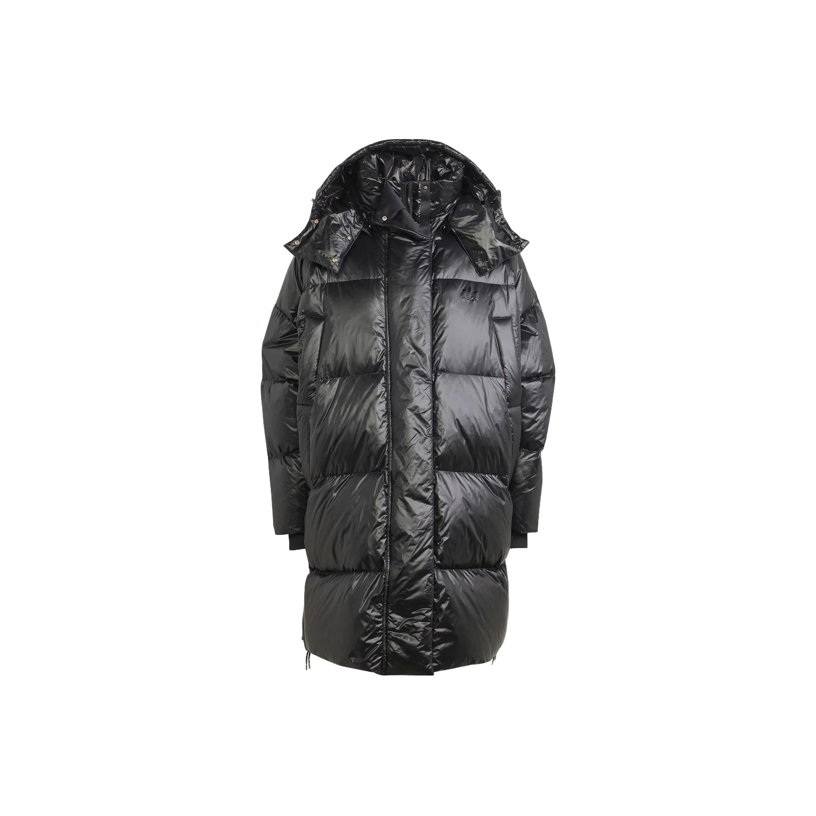Adidas Originals Stripe-detail Puffer Coat