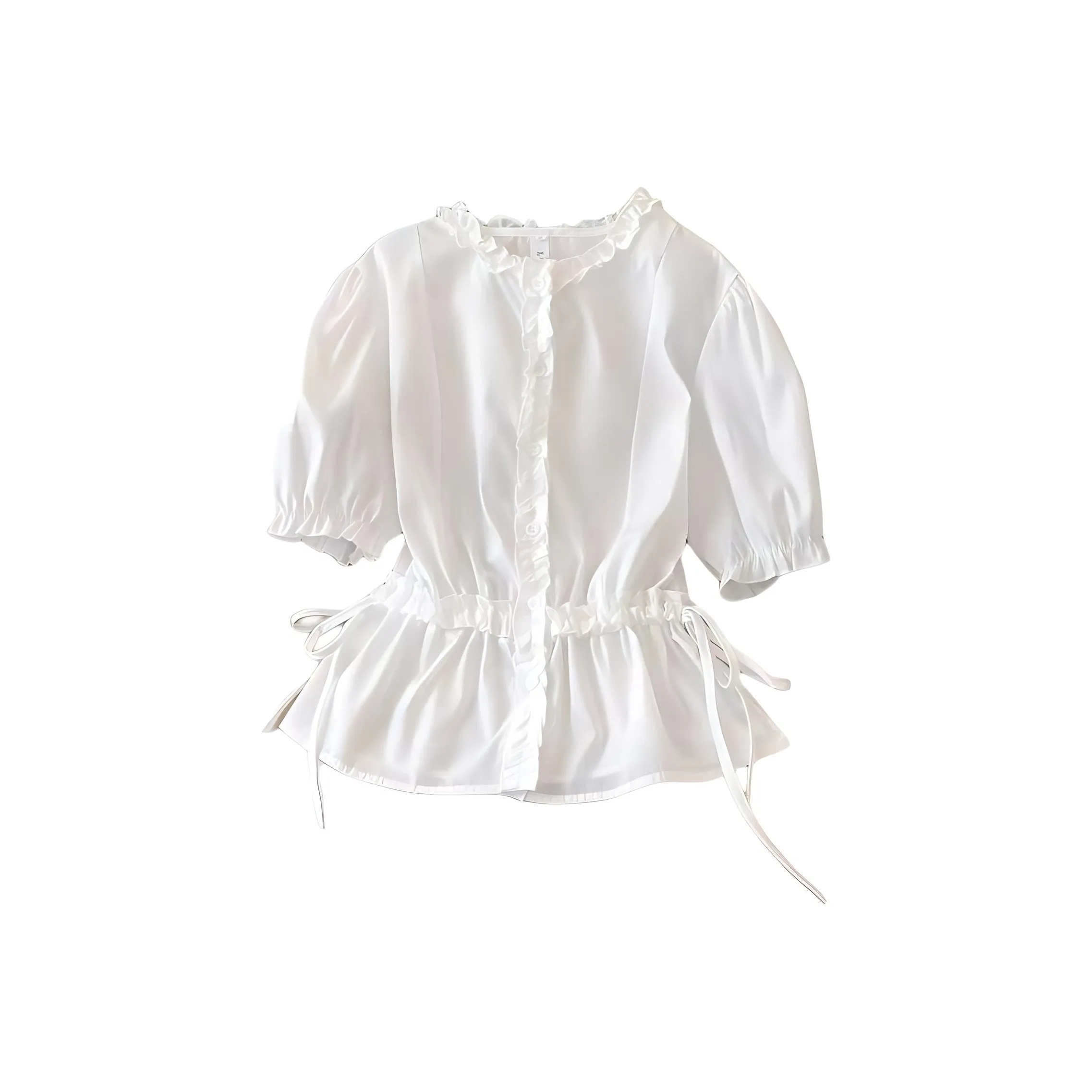 PLAY BUSH Белые Женские Рубашки