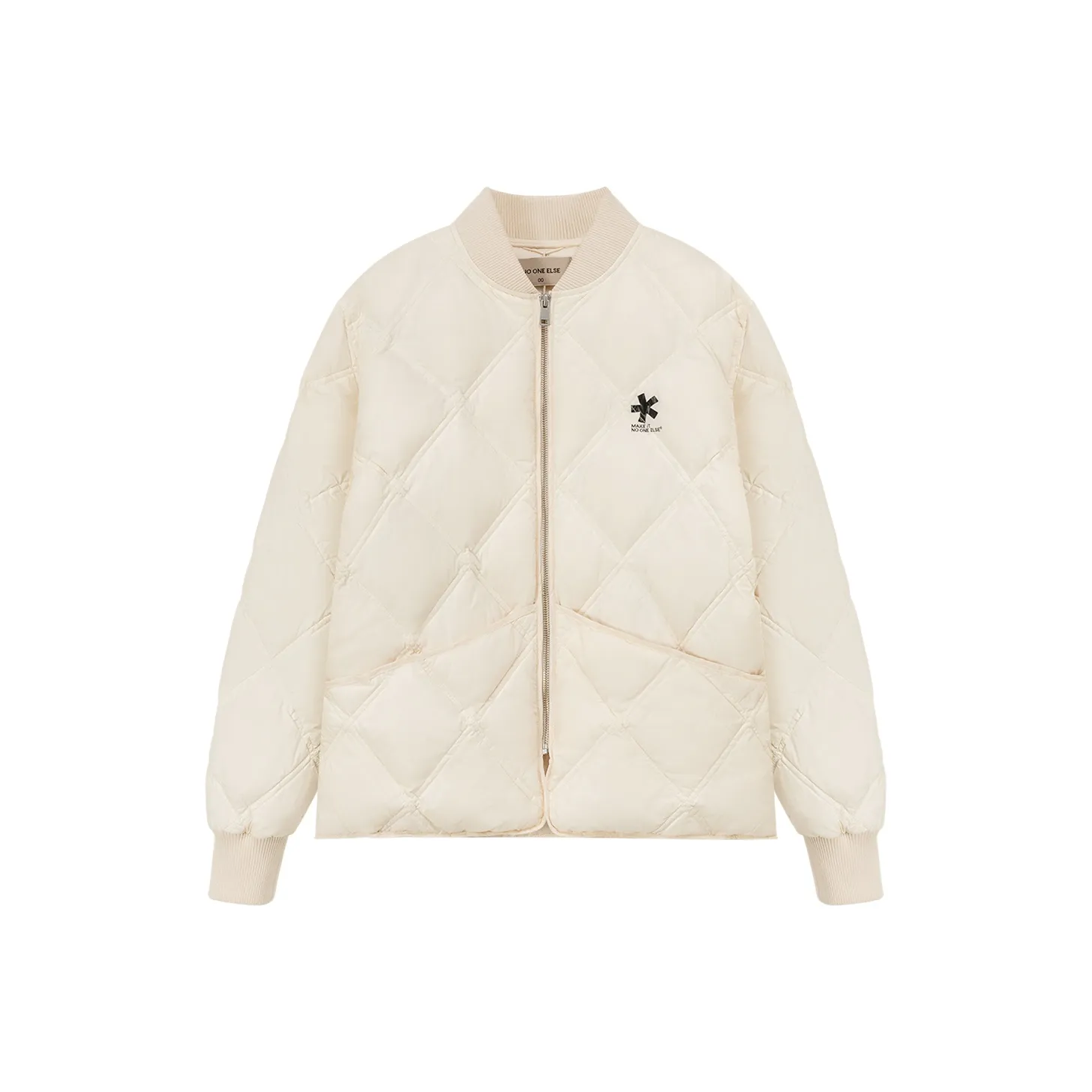 NO ONE ELSE Белый абрикос Женские пуховики