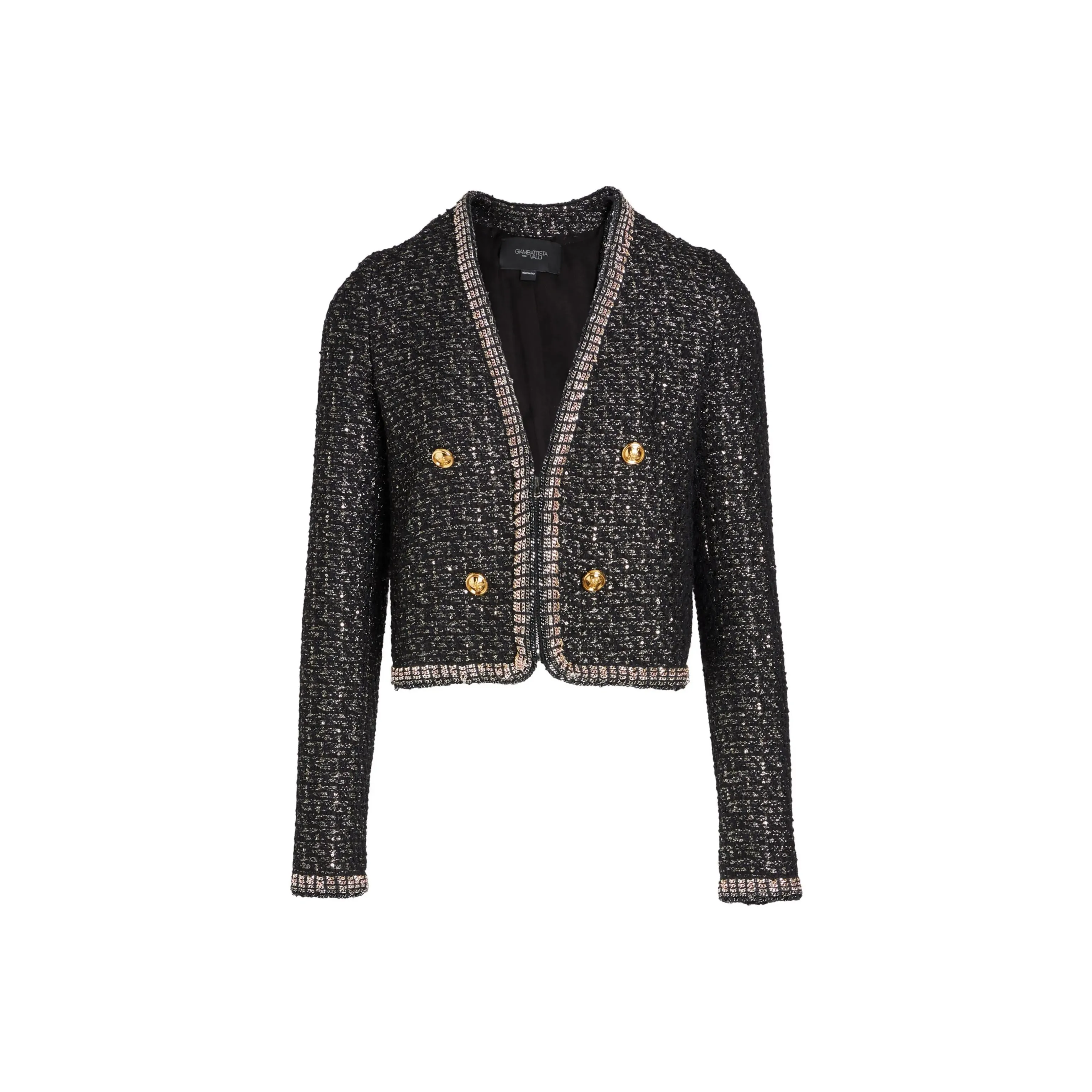 Giambattista Vall Sequin embellished Tweed Jacket