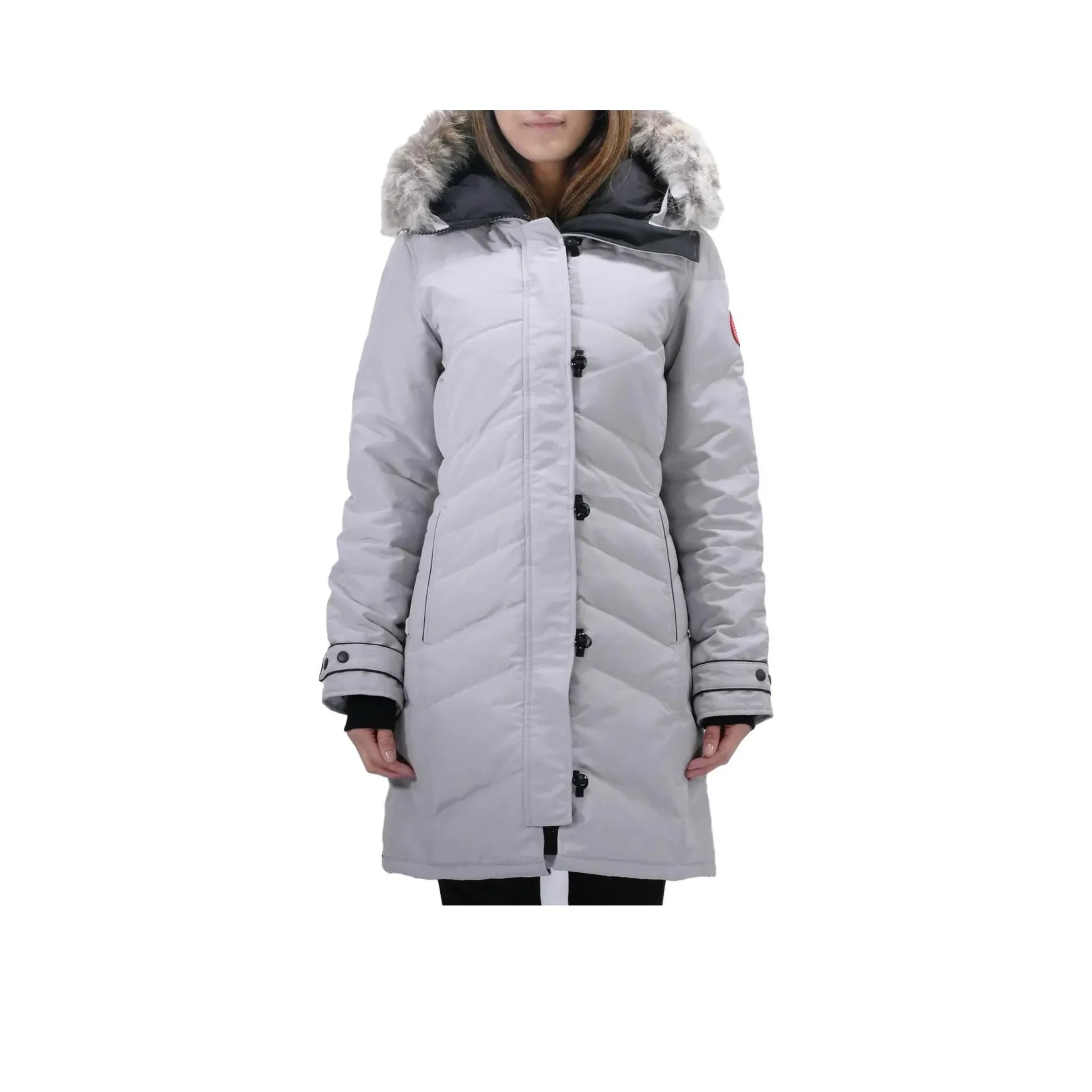 Canada Goose Victoria Series Coat Down Jacket Women's Gray