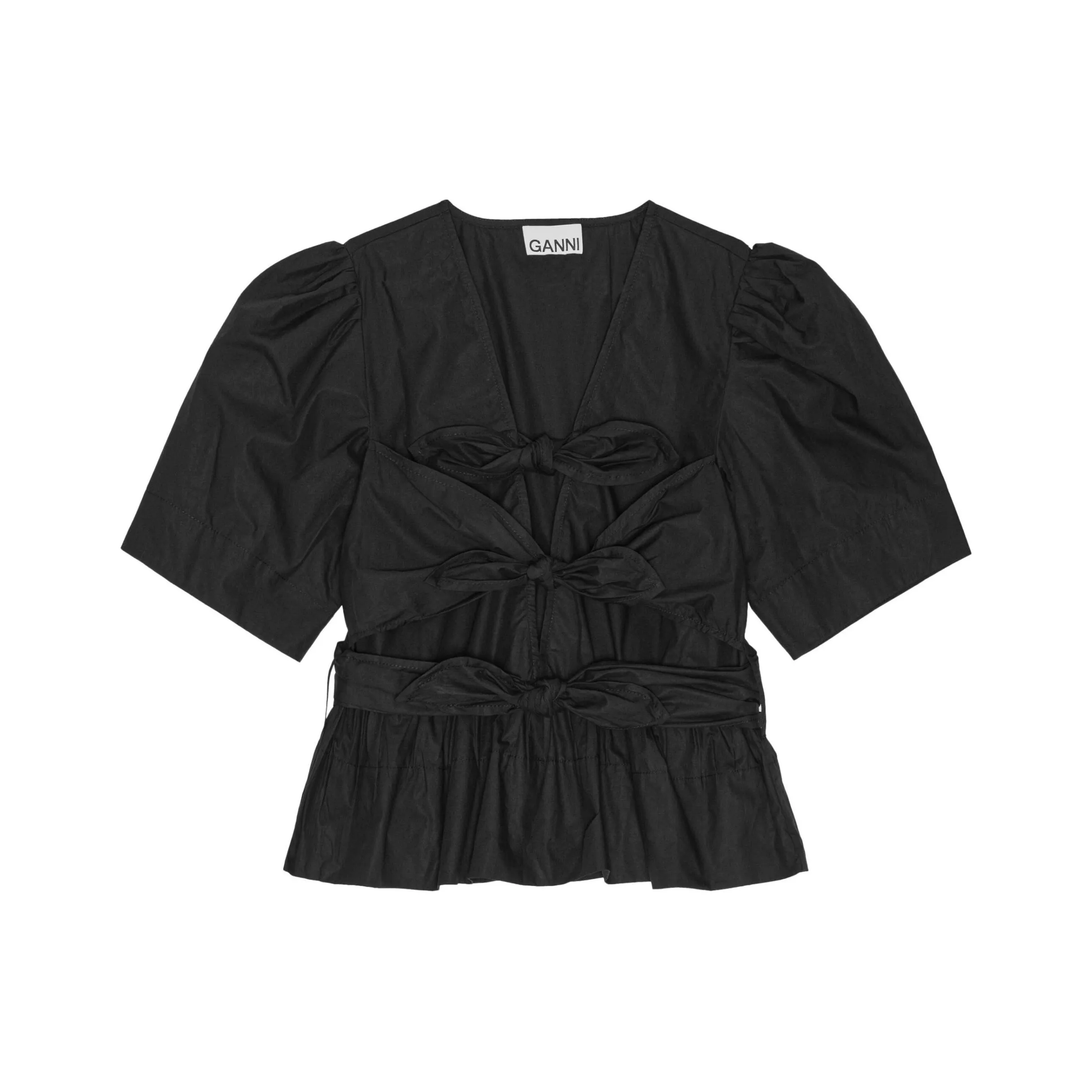 GANNI Черные Женские Рубашки