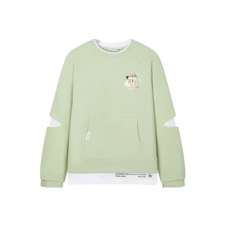 Teenie Weenie Свитшот Женский Горчичный Желтый