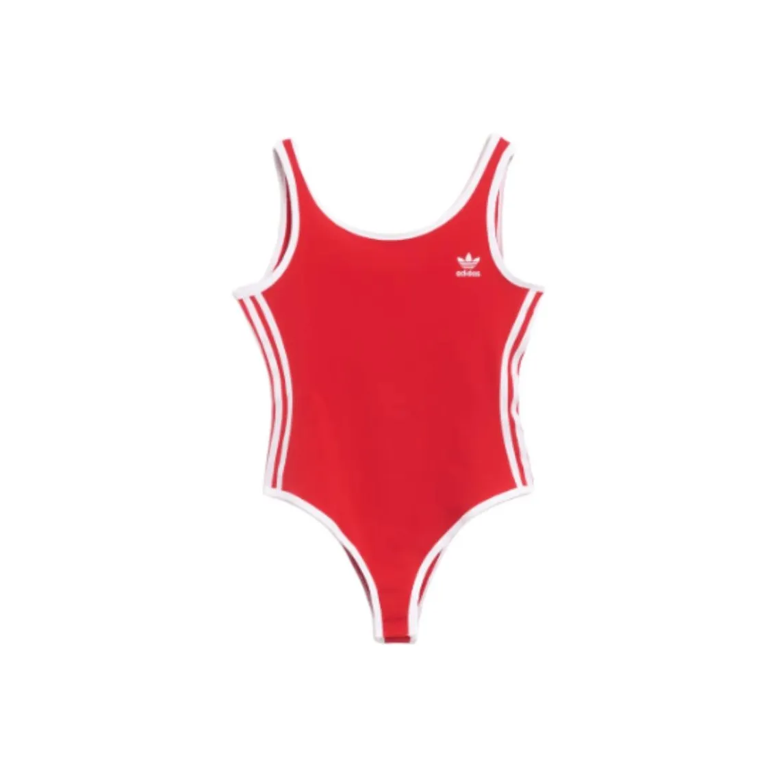Adidas Originals 3 Stripes SS25 Комбинезон Женский Красный