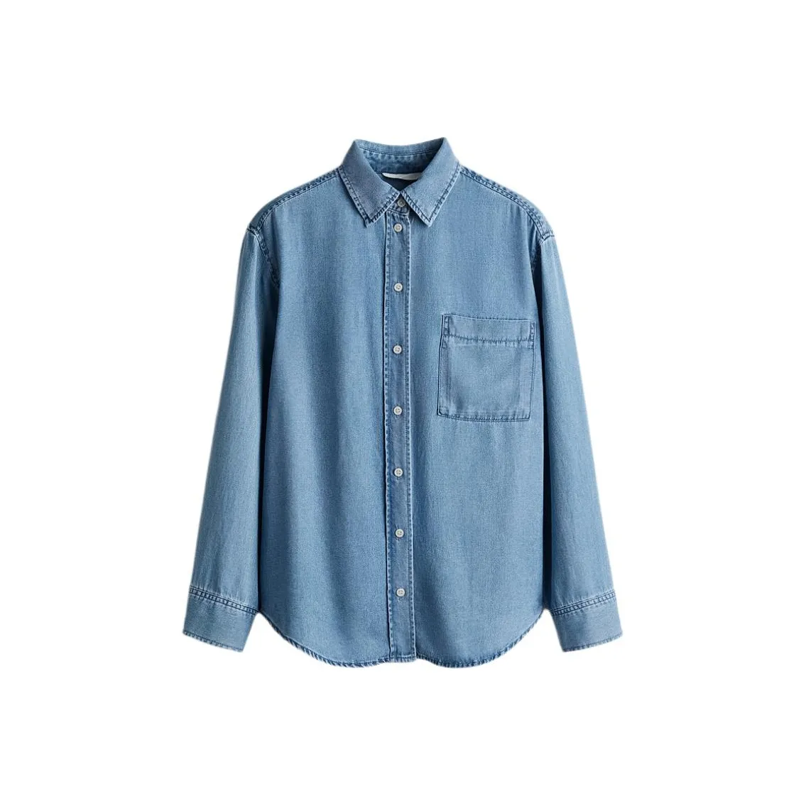 H&M Shirts Women's Denim Blue