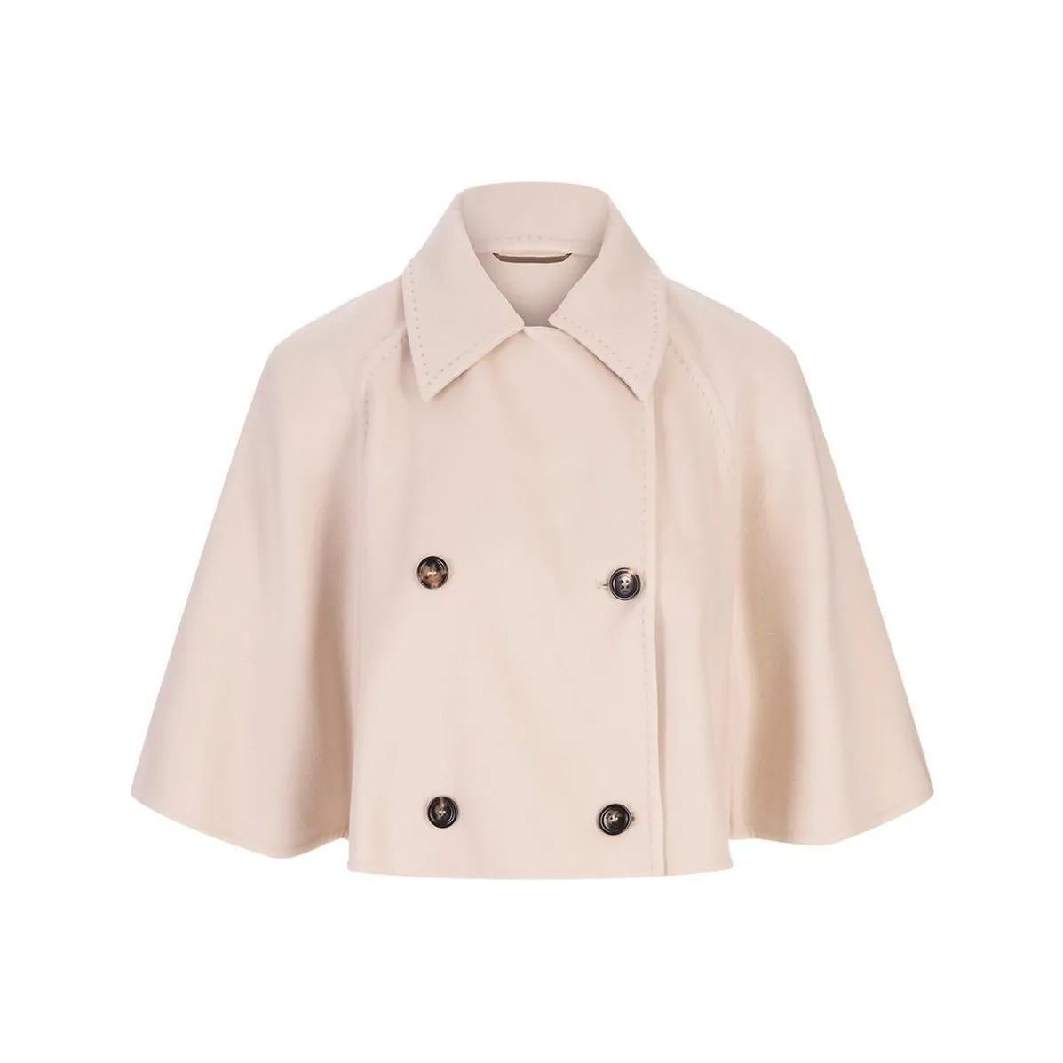 MaxMara Double Breasted Cropped Coat