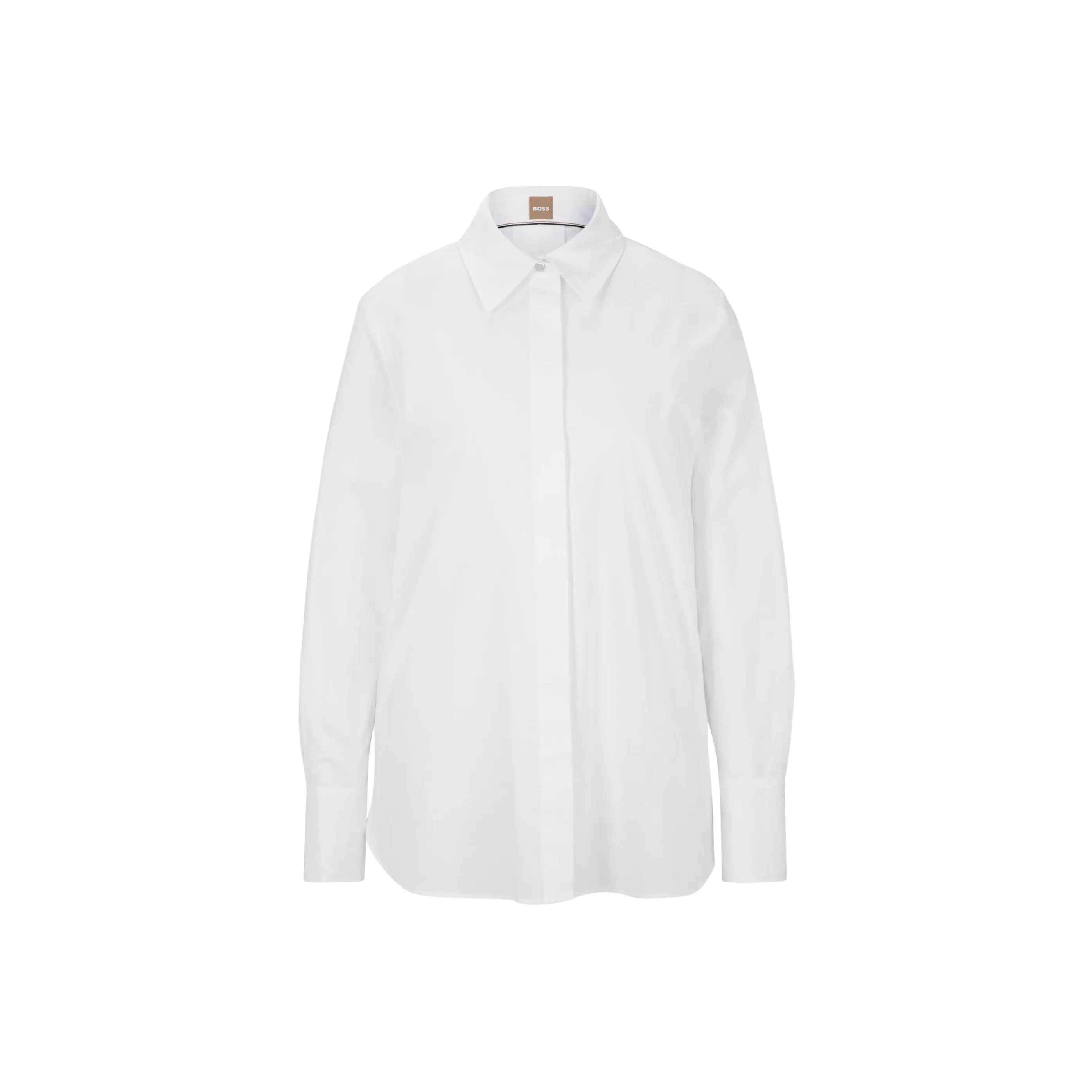 BOSS Concealed fastening Long sleeve Shirt