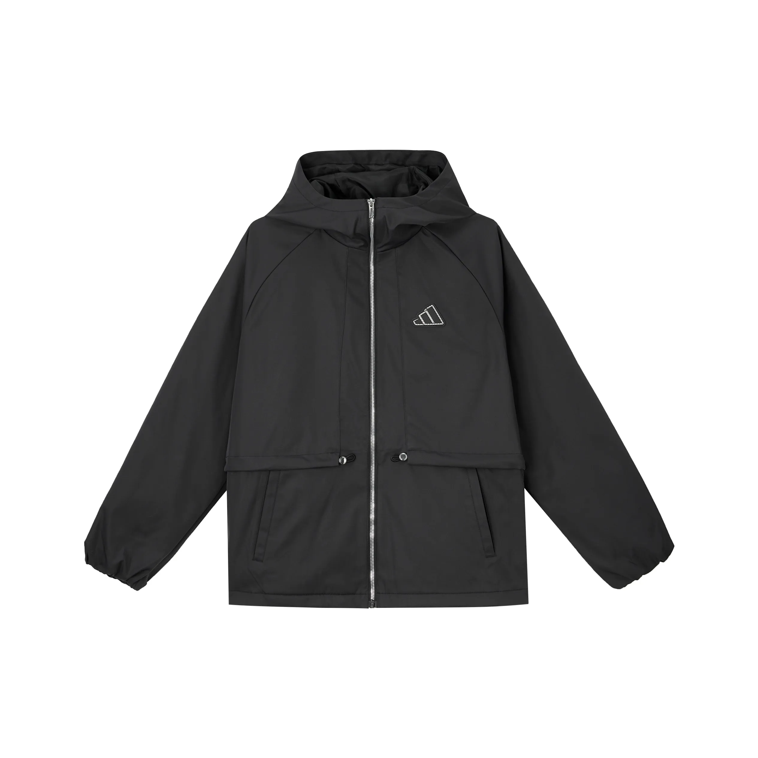 Adidas Jackets Coats Women's Black/Metallic Silver
