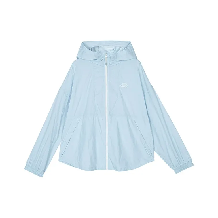 Skechers Куртки и Пальто Женские Небесно-Синий