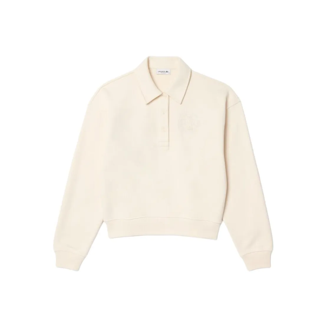 LACOSTE Polo collar Sweatshirt