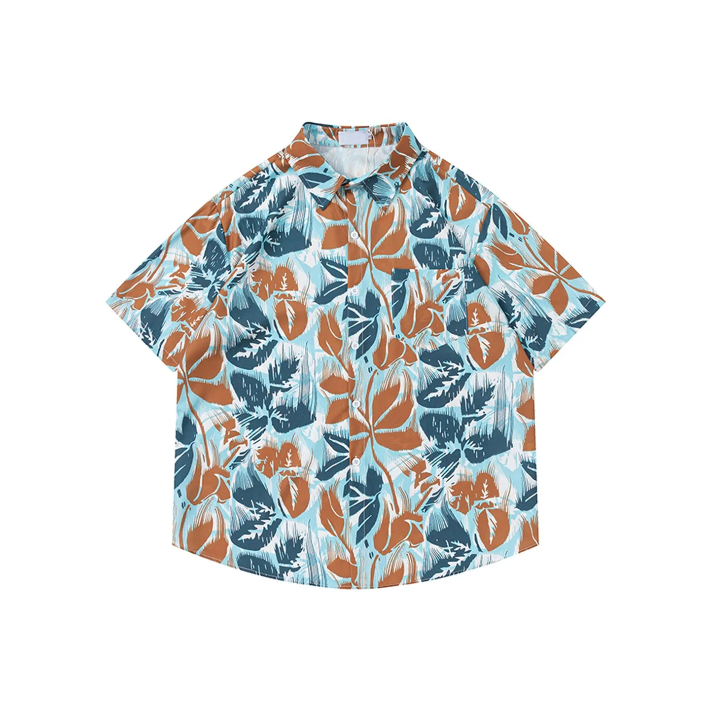 BEAR UNION Рубашка Унисекс Павлин Синий