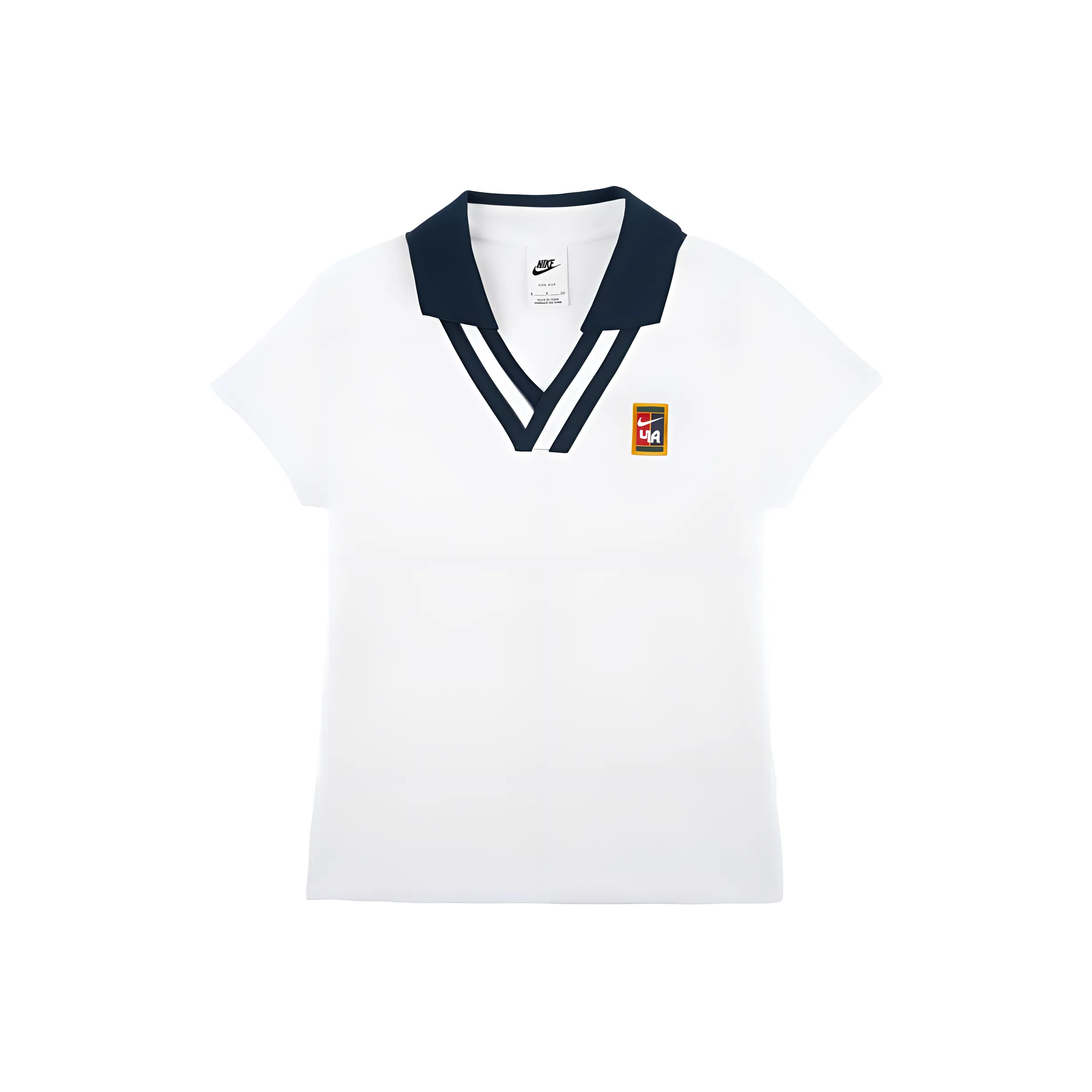 Nike X Yoon Short Sleeve Polo 'White/Armory Navy'