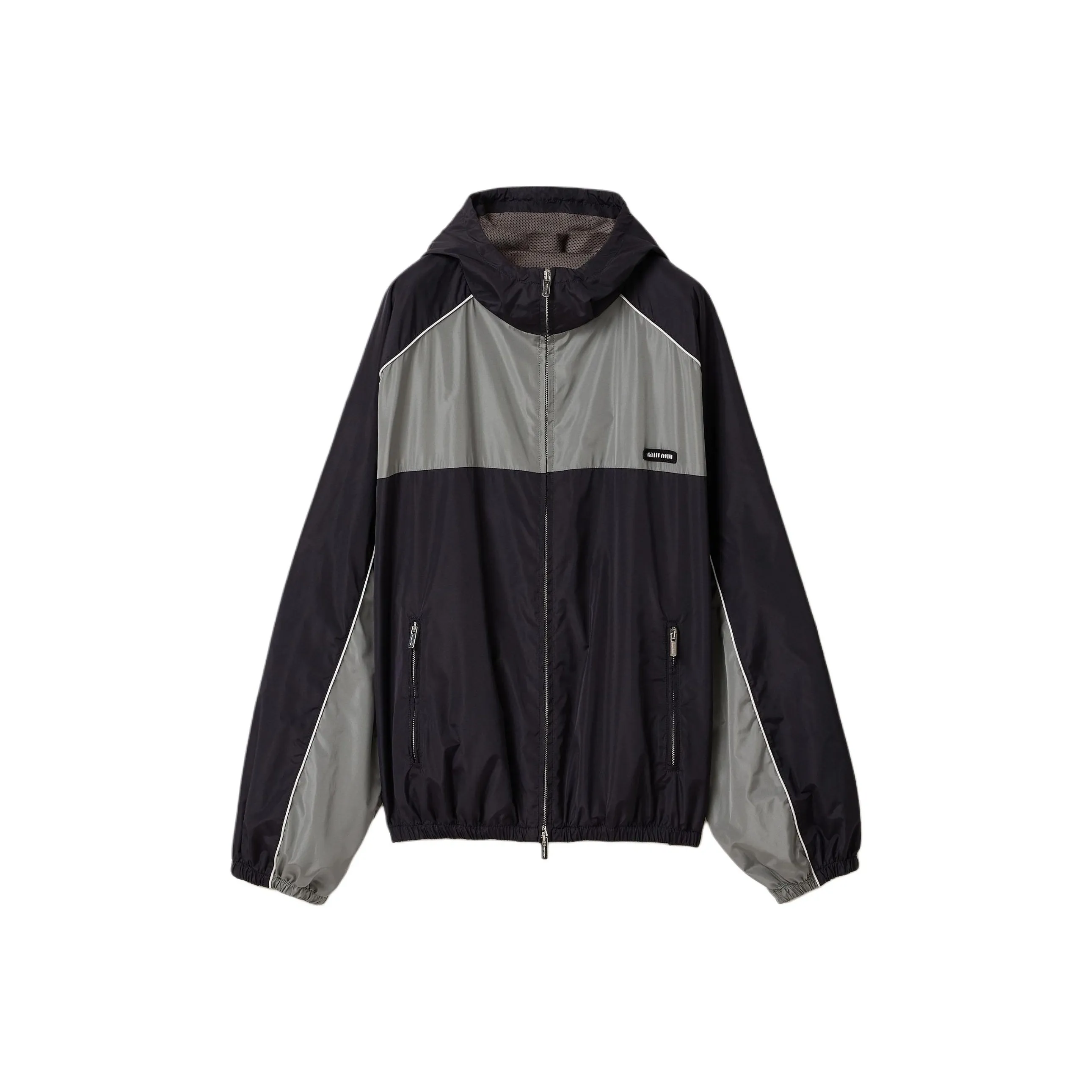 MIU MIU Logo print Bomber Jacket