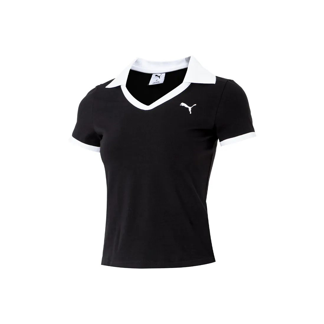 PUMA Graphic Поло Женское Черное