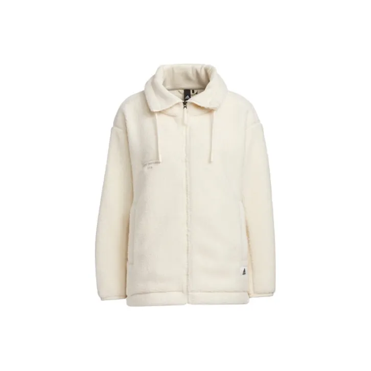Adidas Lounge Jacket Women's Wonder White