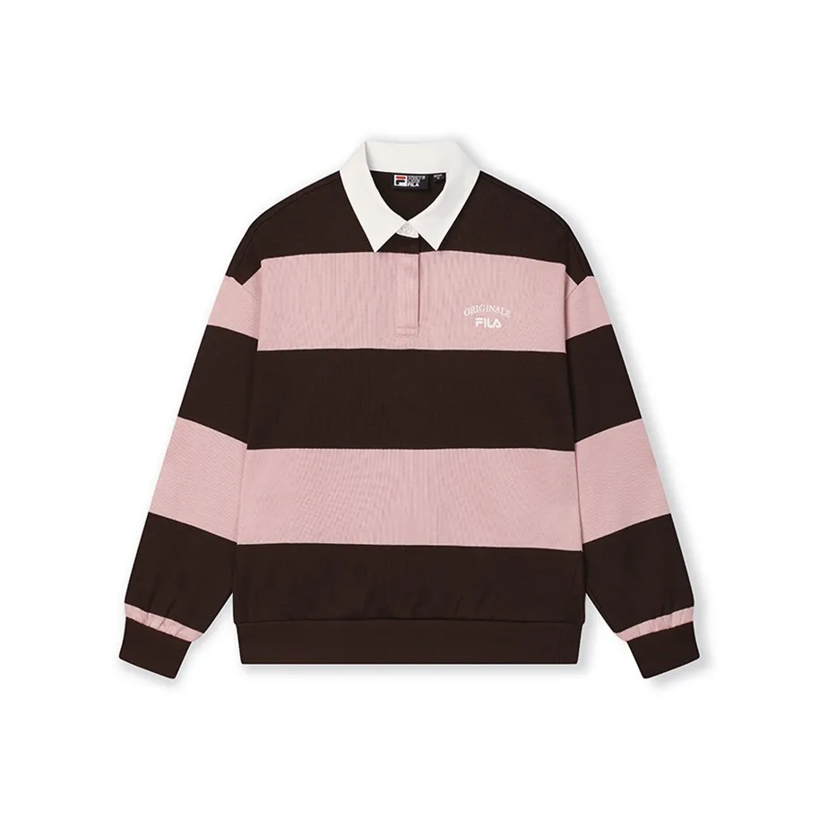 FILA Поло Женское Кофейное Коричневое Умбра