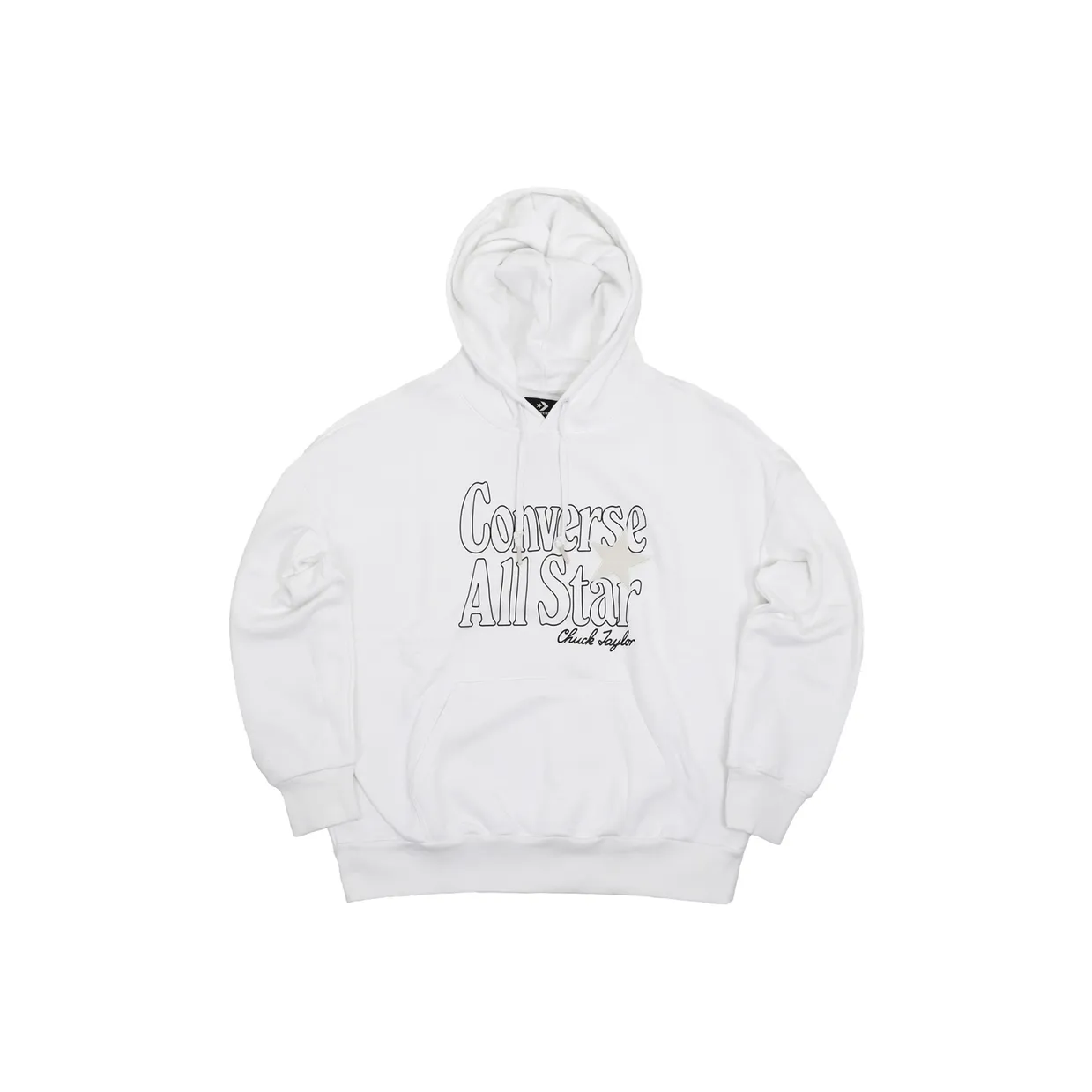 Конверс All Star Толстовка Женская Белая