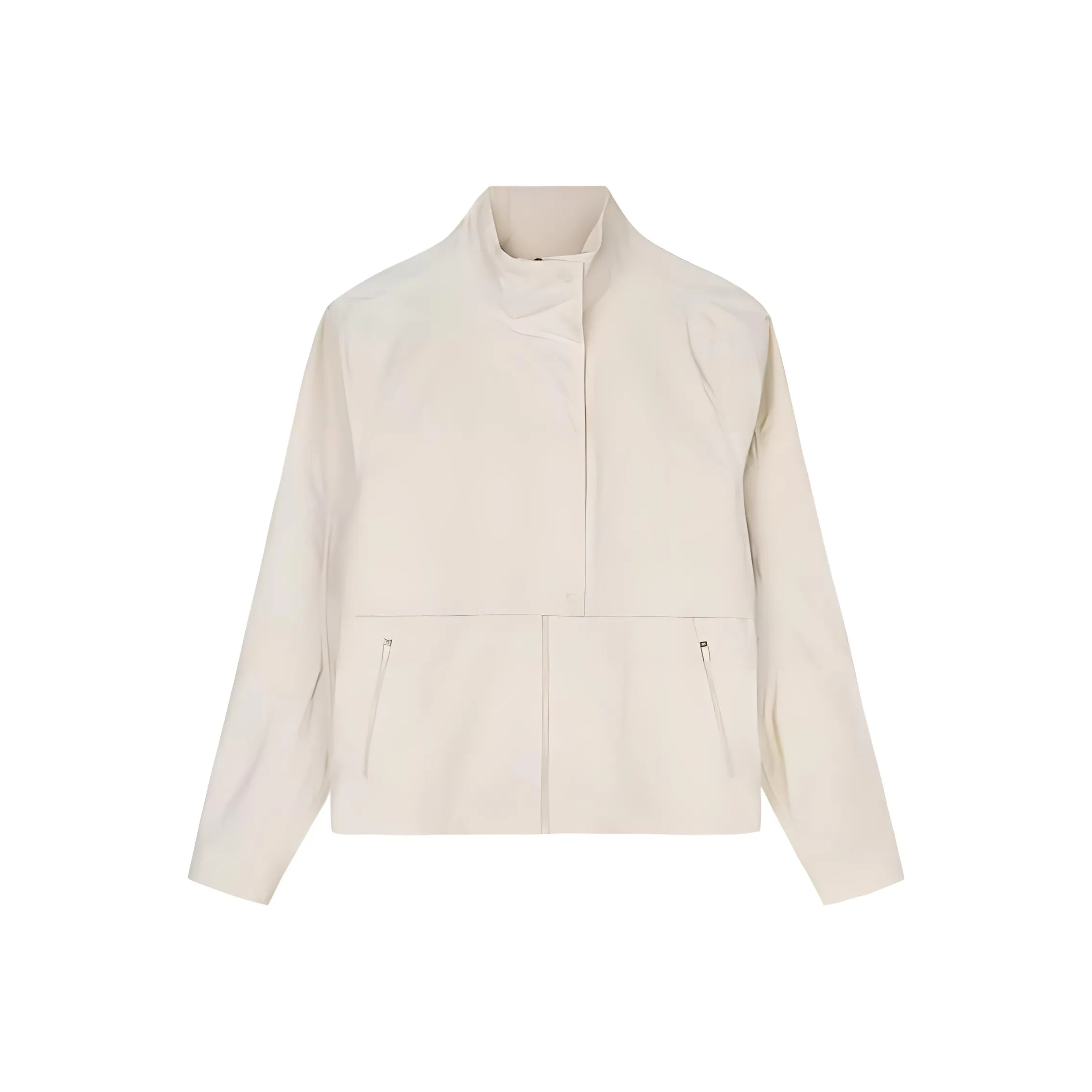 CHAOJIANTA Jackets Coats Women's Fish Belly White