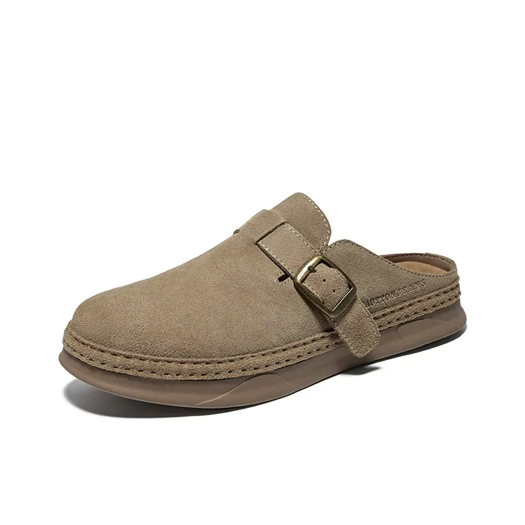 Hautton Jeans Резиновая подошва Тихий Противоскользящие Домашние тапочки Мужские Хаки