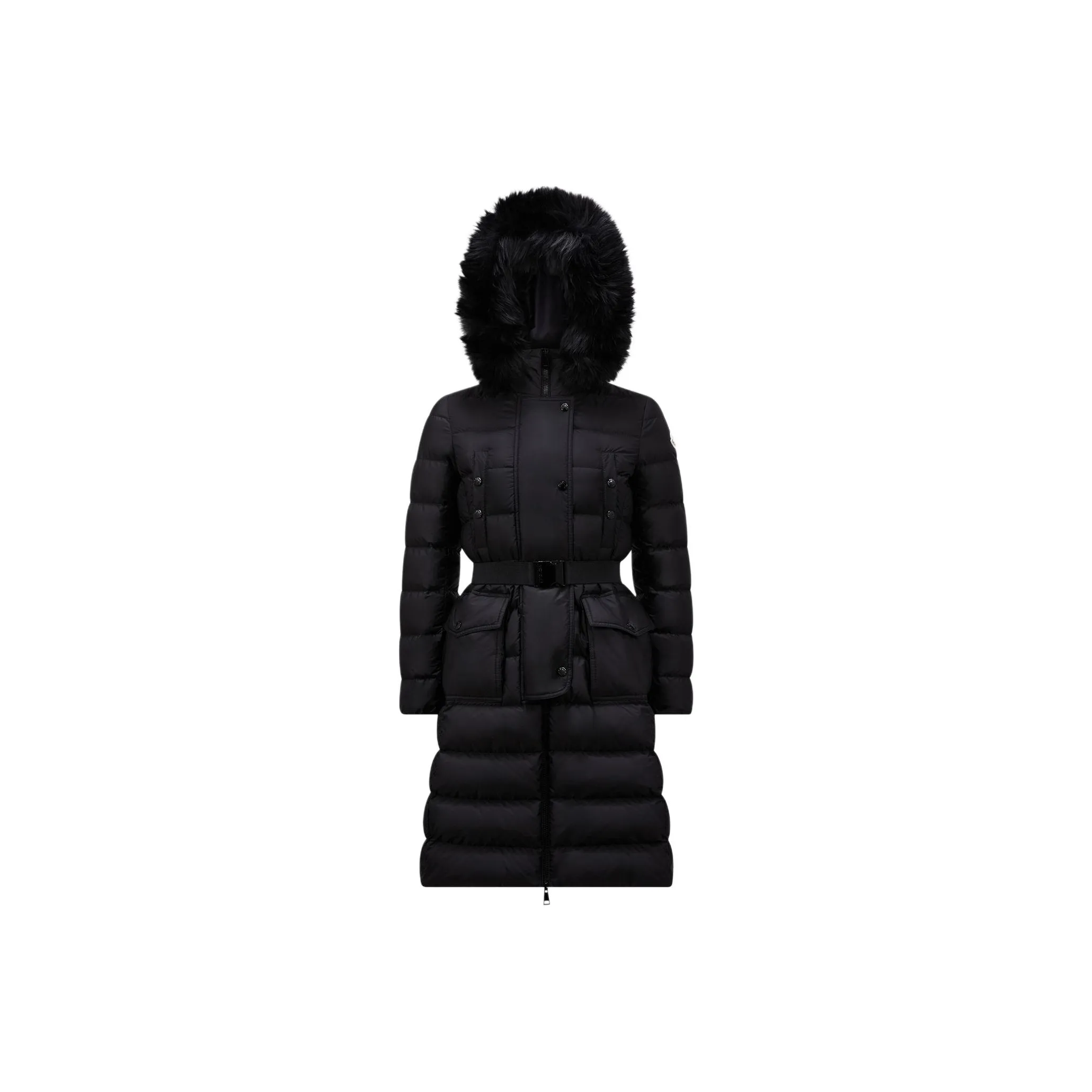 Moncler Grenoble Khloe Logo Patch Belted Jacket