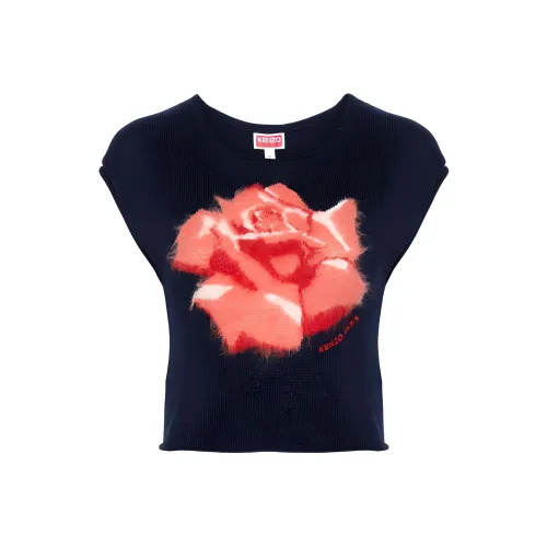KENZO Полночный синий Женская трикотажная одежда