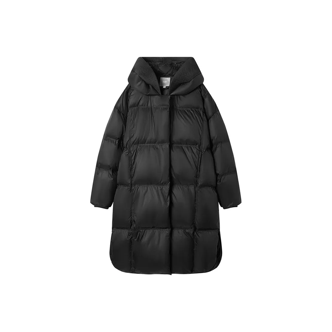 DIALOGUE Пуховик Женский Tranquil Черный