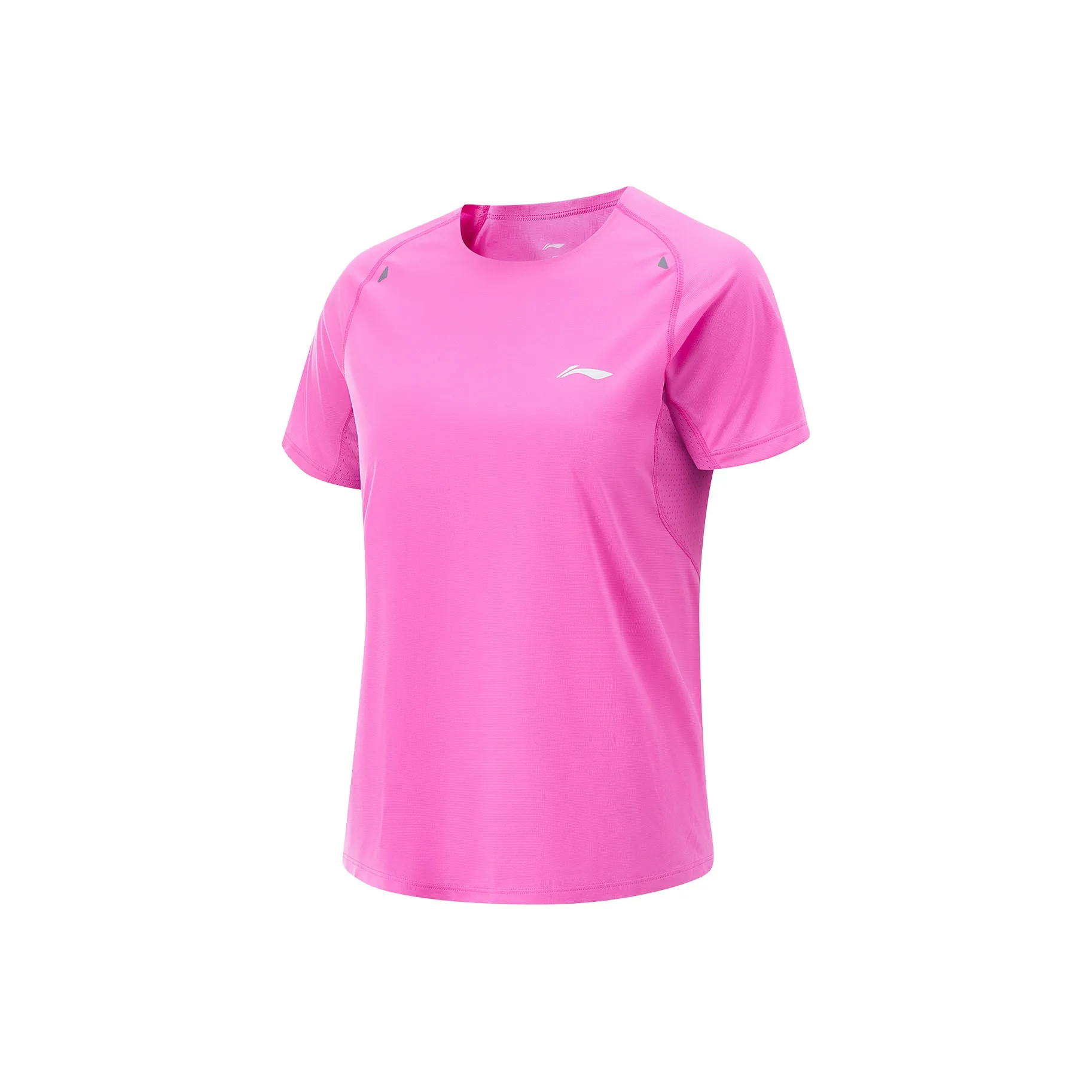 LINING RUNNING Collection T-Shirt Женская Флуоресцентный Розовый Фуксия