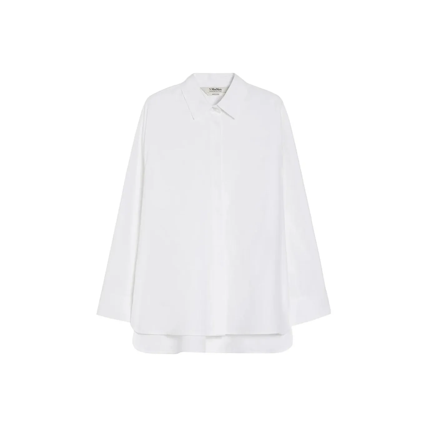 'S MAX MARA' Рубашка Женская Белая