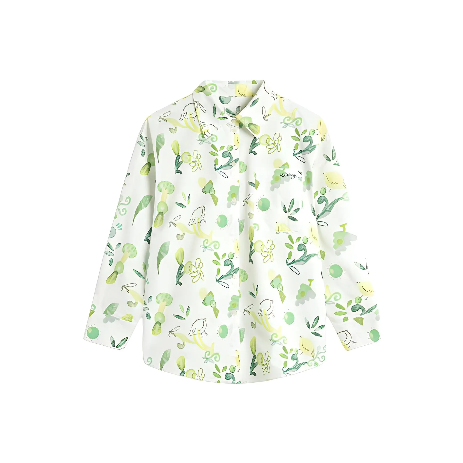 LiNing Chinese Culture Series Shirt Women's White Base With Print